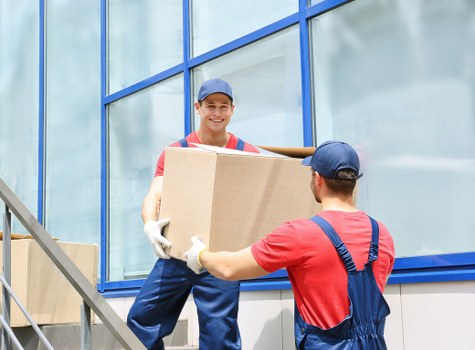Removal team preparing a transparent quote for a Harrow house move
