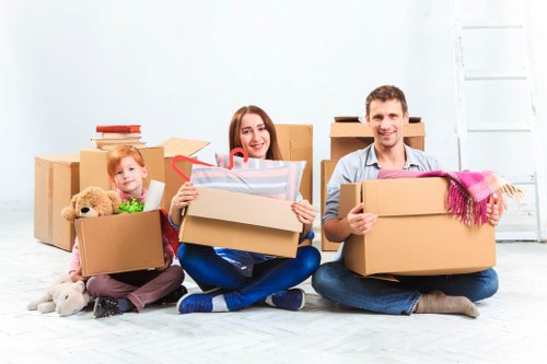 Local movers handling a residential relocation in Harrow