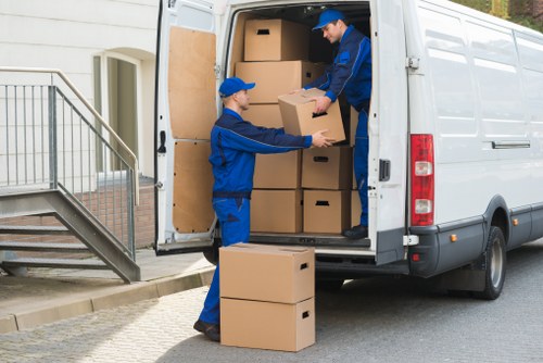 Office and commercial removals with transport planning