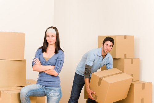 Local removals crew planning a Harrow property move