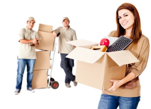 Packing boxes and furniture for transport in Harrow