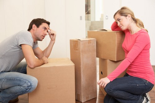 Residential removals support for a house move in Harrow