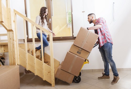 Van service for house and flat removals in Harrow