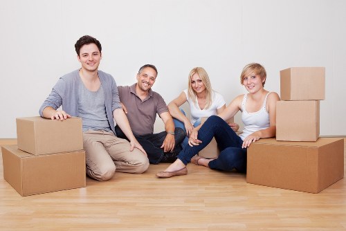 Furniture loading during a Harrow collection visit