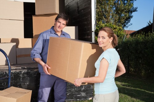 Leadership oversight of anti-slavery procedures in a Harrow removal service